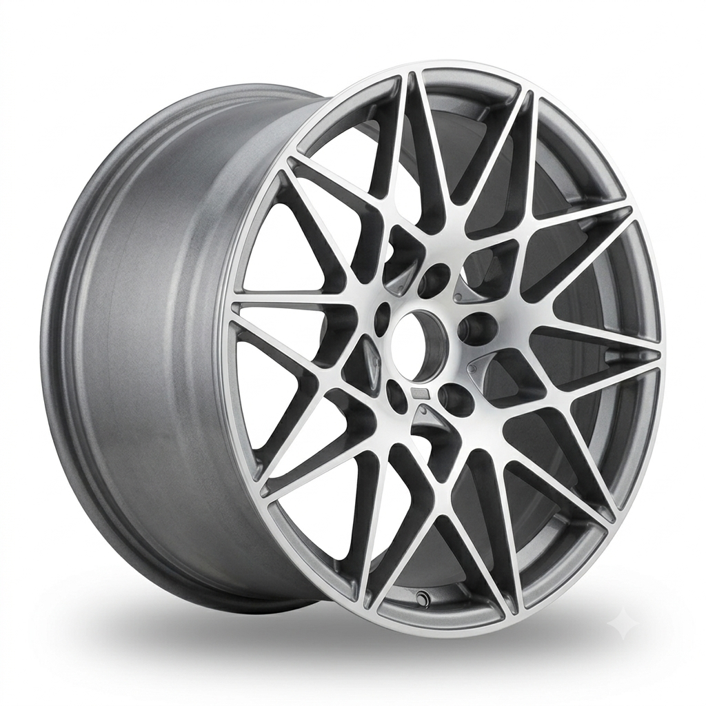 BMW 666M Style | 19x8.5, 19x9.5 | Gunmetal Machine Face