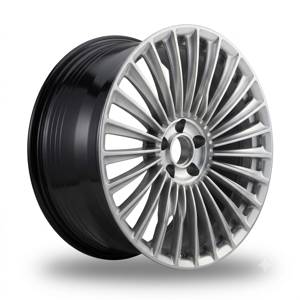 Mercedes Maybach 216 Style | 20x9.5 | Hyper Black Chrome