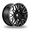 BMW 827M Style | 19x8.5, 19x9.5 | Black Machine Face