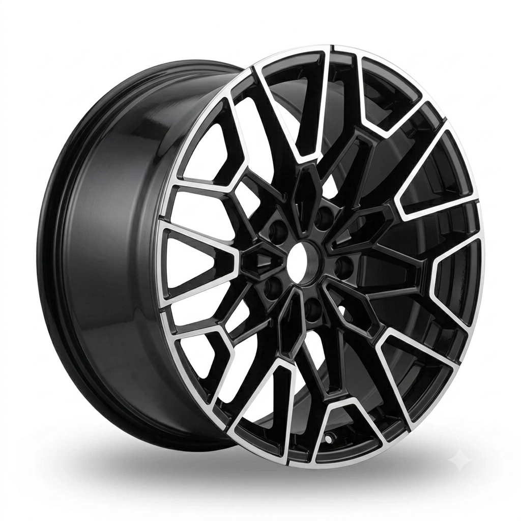 BMW 827M Style | 19x8.5, 19x9.5 | Black Machine Face