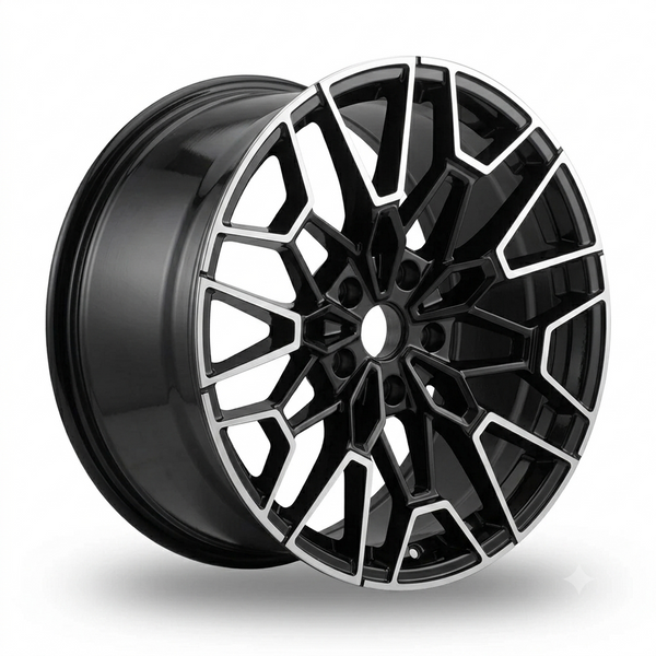 BMW 827M Style | 19x8.5, 19x9.5 | Black Machine Face