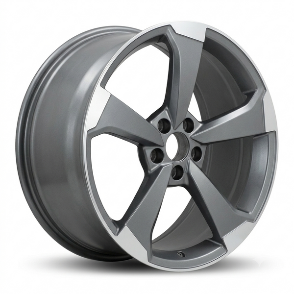 Audi BBS Rotor Style | 20x9 | Grey Machine Face