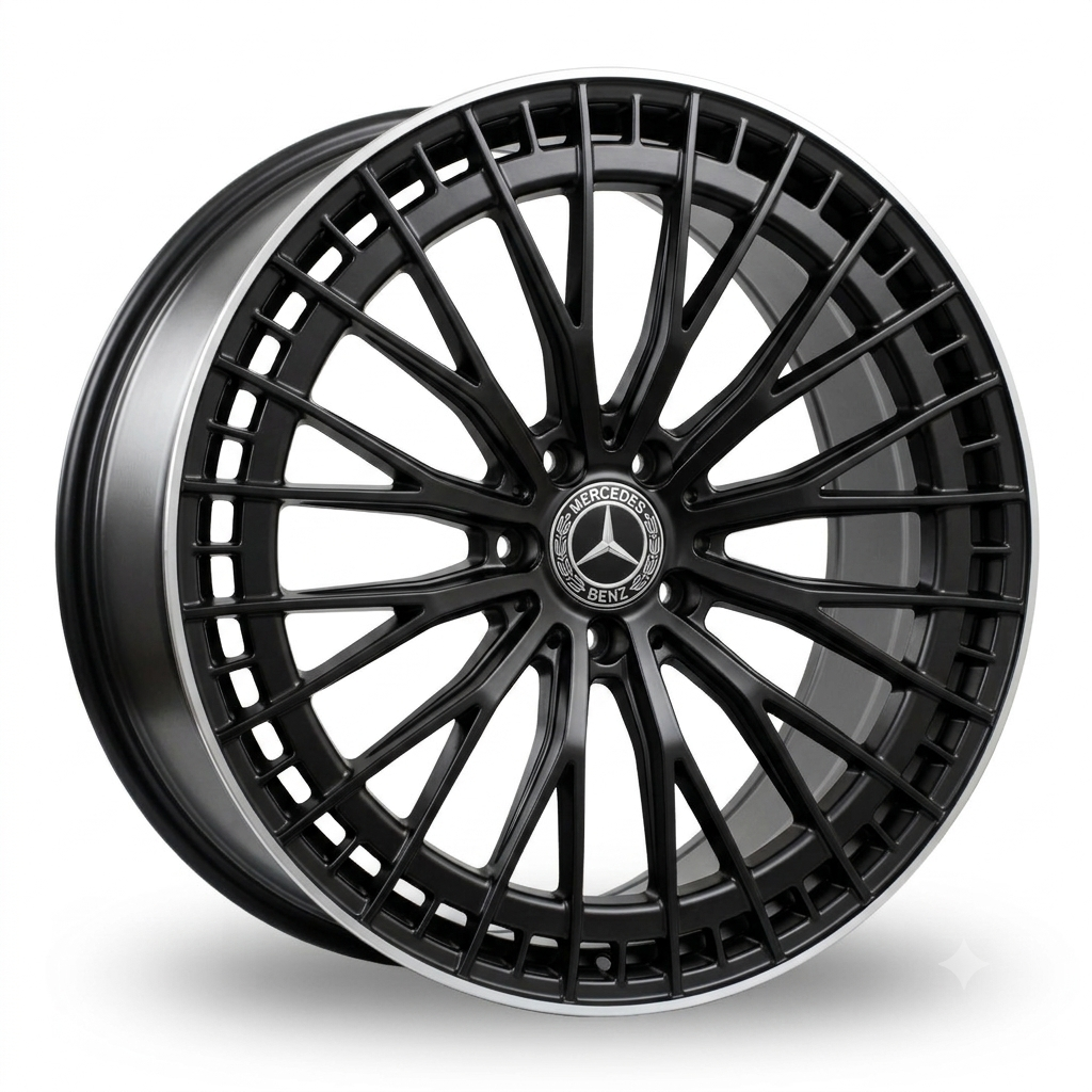 EQS53 AMG Style | 20x9.5, 20x8.5 | Satin Black