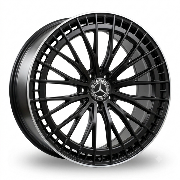 EQS53 AMG Style | 20x9.5, 20x8.5 | Satin Black
