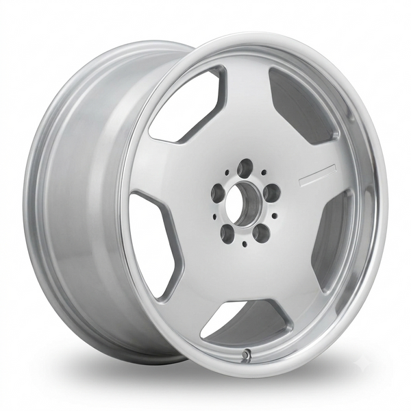 AMG Monoblock Aero Style | 19x8.5 | Silver Polished Lip